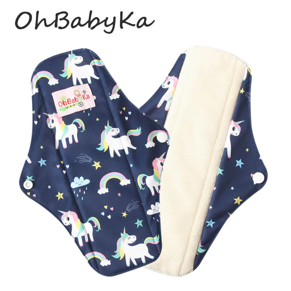 Ohbabyka моющиеся менструальные прокладки многоразовые гигиенические для мам