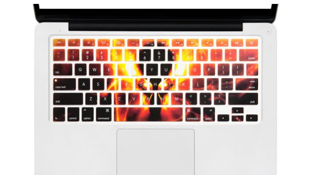 

Fashion TPU Keyboard Cover Protector Skin for Apple Macbook Air Pro Retina Soft Keyboard Stickers Cartoon Pattern