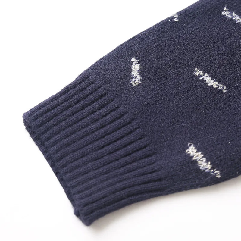 Женский свитер большого размера с высоким воротником толстый Повседневный