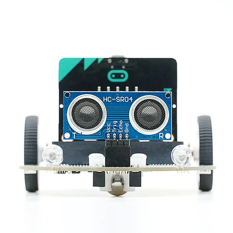 micro:bit Cutebot Smart Car Kit(without micro:bit)rear-drive Rainbow RGB Lamp 300RPM Dual High Speed Motor