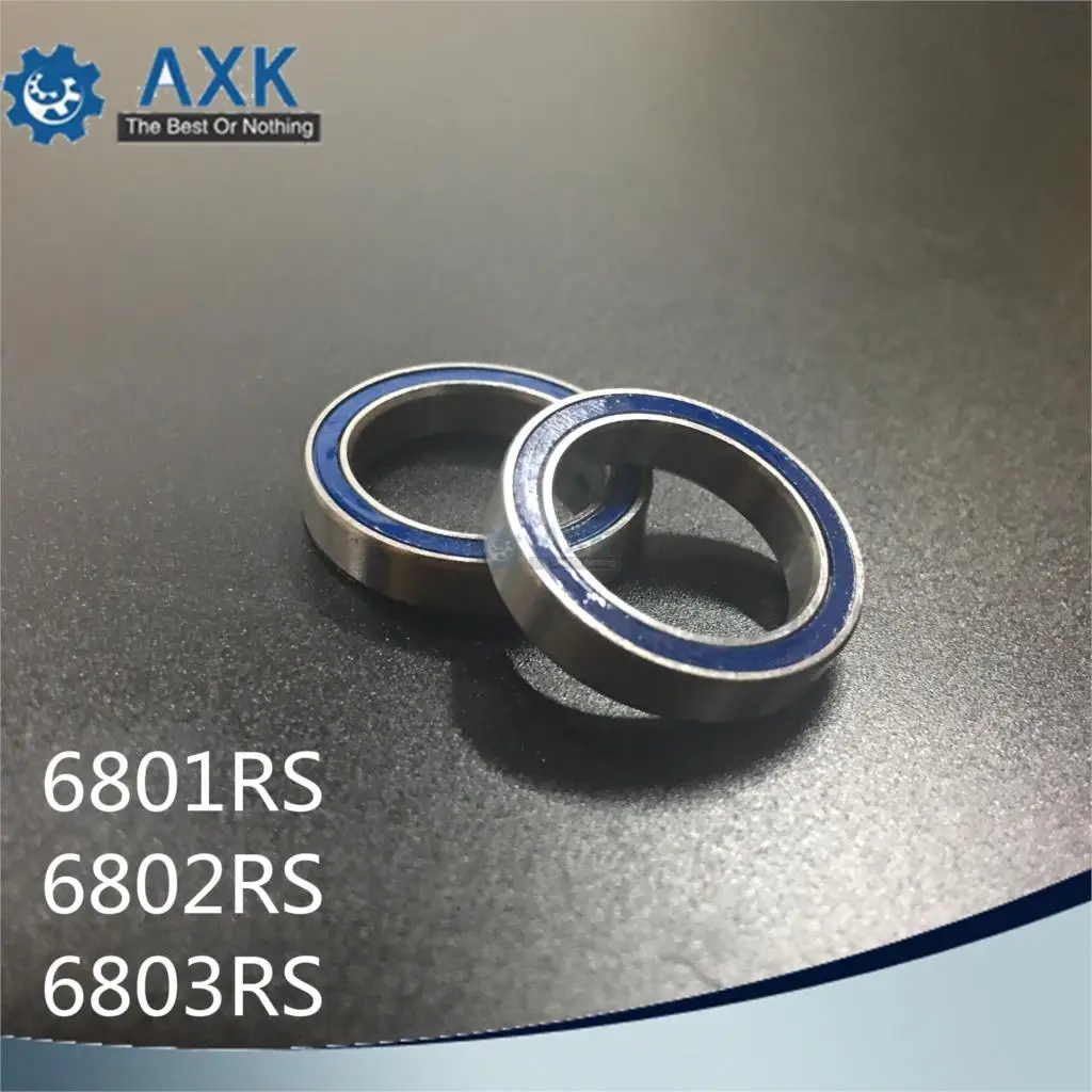 6801RS 6802RS 6803RS подшипник ABEC 3 (10 шт.) Размер: 12*21*5 мм тонкий срез упорные шариковые