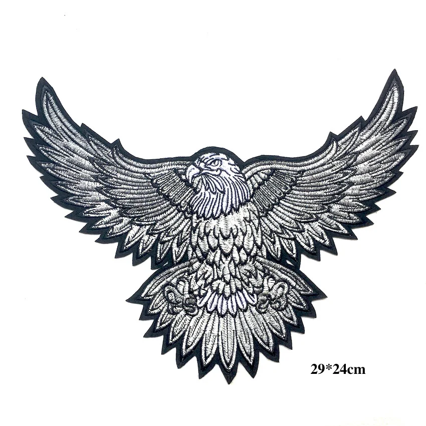 1 шт. крутые вышитые железные нашивки в виде орла птицы для аппликация на одежду DIY
