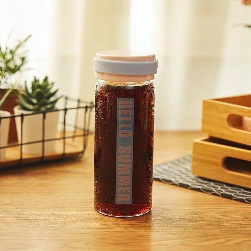 Простая стеклянная чашка с английским алфавитом высокотемпературная уличная