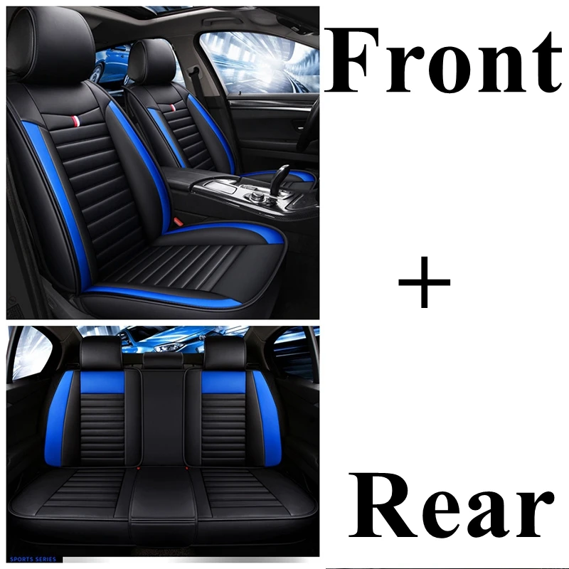 

Комплект чехлов на автомобильные сиденья для Ford Focus 2 Fiesta Focus 3 Mondeo Mk4 Focus Mk2 Focus Fusion Kuga Ranger Focus Mk3 Fiesta Mk7 Mondeo Mk3