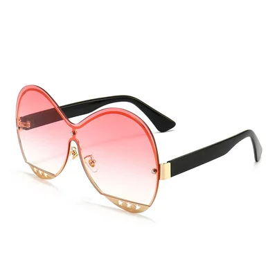 

Hollow Out Sunglasses For Men And Women Stylish Metal Sunglasses Personality Colorful Star Decoration Glasses 2021 Style