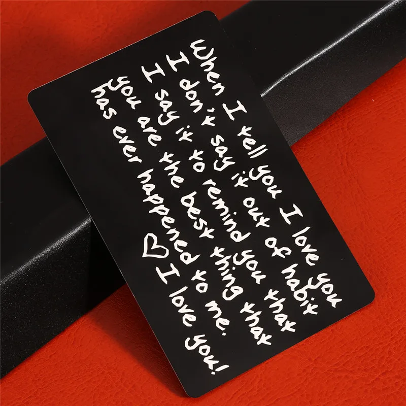 Кошелек со вставкой и карточкой Подарки для него мужчины муж День Святого