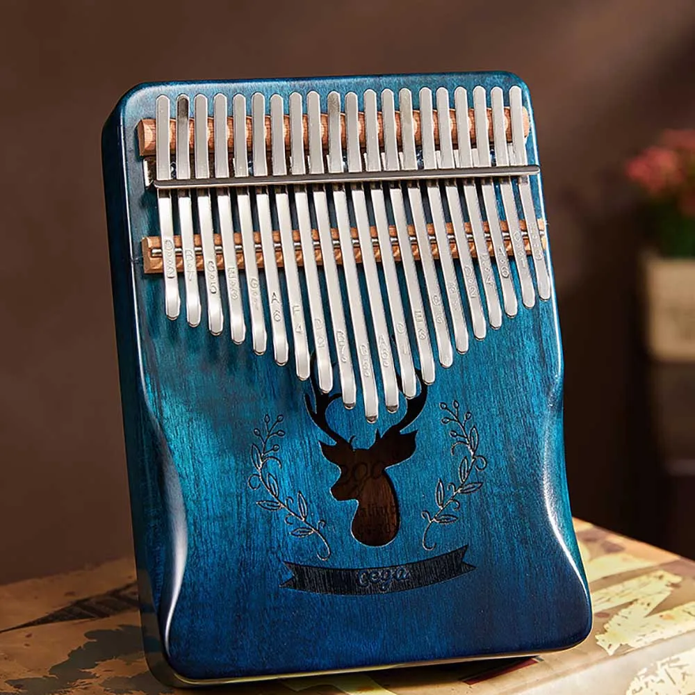 

Пианино Kalimba с 17 клавишами, Высококачественная защита для большого пальца, корпус из красного дерева, музыкальные инструменты, креативная м...