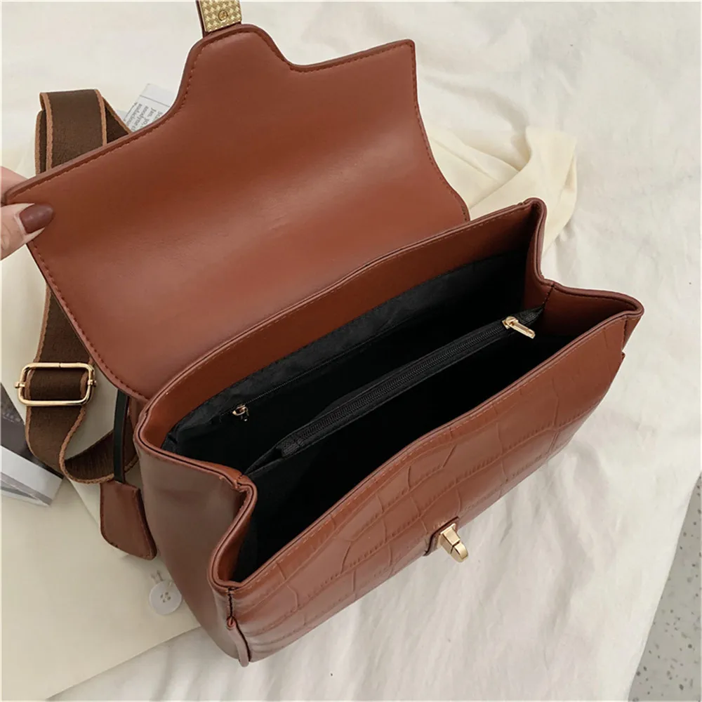 

Tassel Ladies Handbags 2020 High Quality Leather Women's Shoulder Bag Solid Color Simple Women Crossbody Bag Bolsos De Mujer