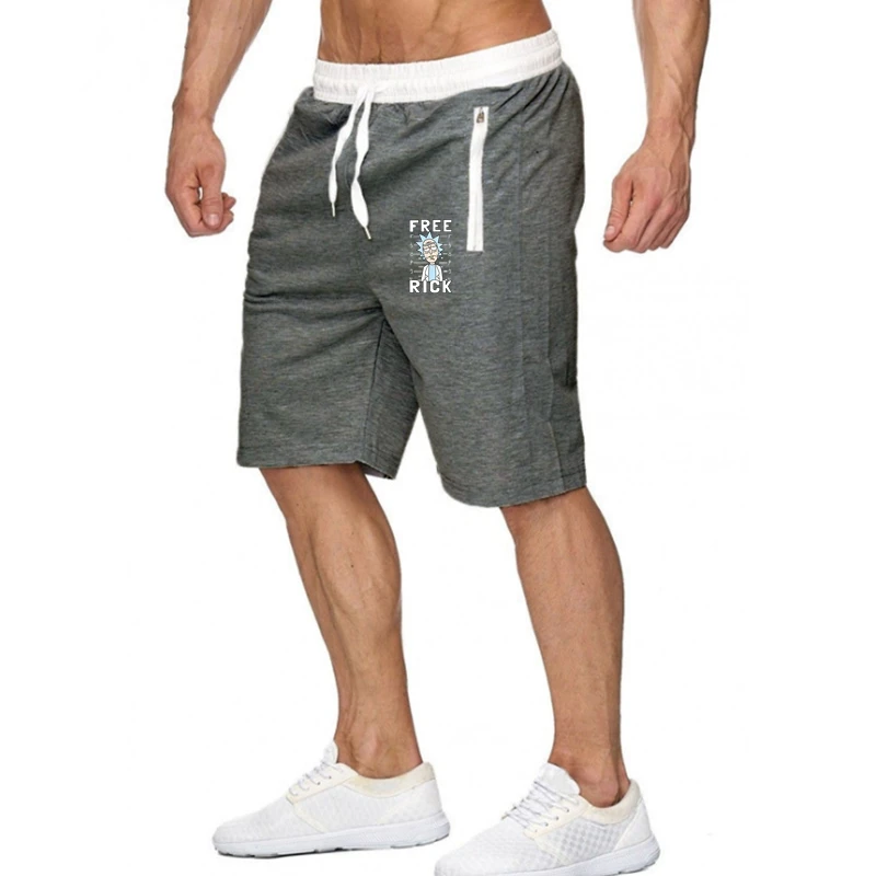 Милые шорты крутые Рик Морти мужские повседневные летние сексуальные спортивные