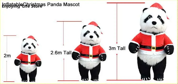

Cosplay Easter Panda Mask Inflatable Mascot Costumes Advertising 3M Tall Adult Animal Adulte Scary Mask Masquerade Masks New