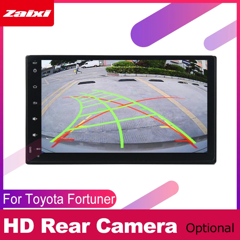 Автомагнитола ZaiXi 2 DIN с GPS навигацией для Toyota Fortuner 2016 ~ 2017 Android мультимедийная