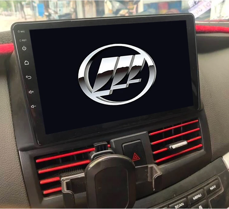 Автомагнитола с gps камерой встроенный Wifi микрофон Мультимедийный Плеер отличный bluetooth для lifan 720 9 дюймов Android 8,1