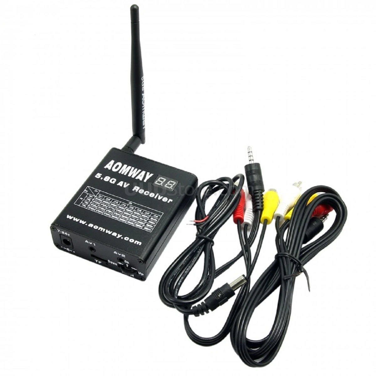 Old Rx Aomway 5,8 Ghz 1W 1000mW 32CH AV аудио-видео передатчик и приемник с функцией видеорегистратора для FPV - Цвет: Old Rx