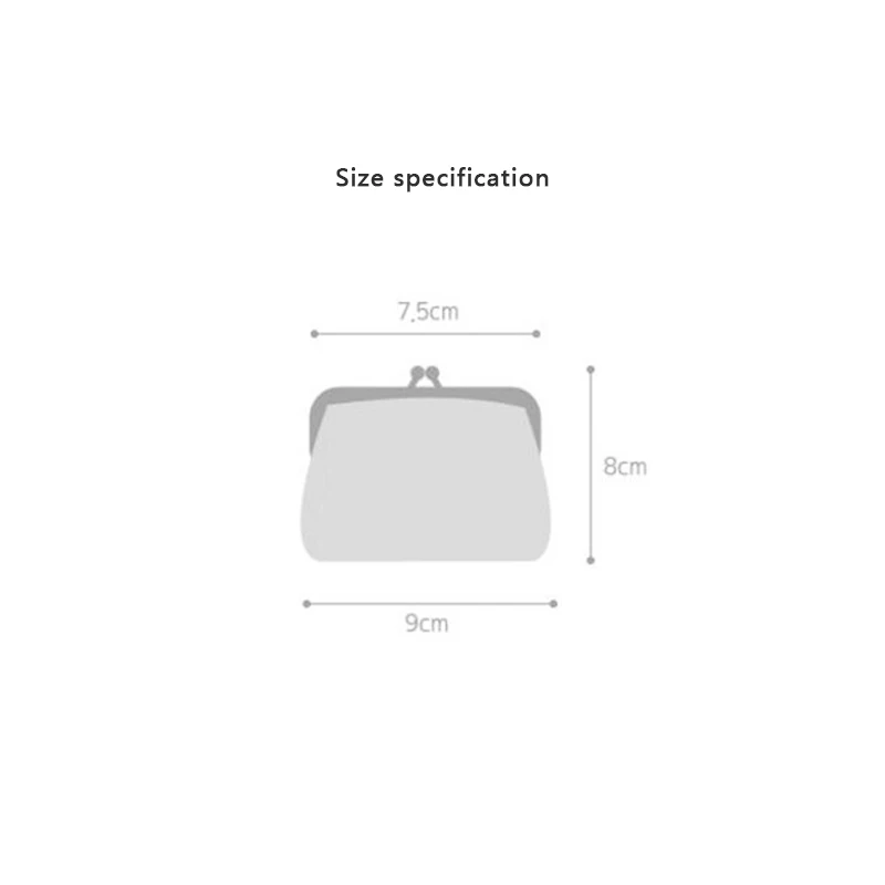 Женский кошелек для мелочи модный с цветочным принтом в стиле ретро винтажный