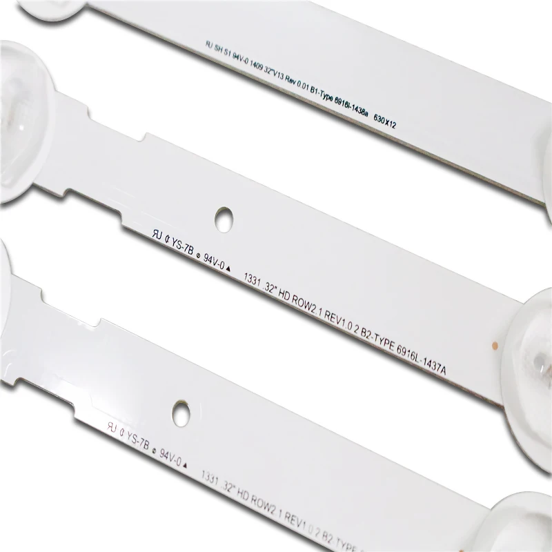 Для LG подсветка комплект 6916L-1438A B1 1 шт. 6916L-1437A B2 2 шт. 32LN5400 32LN577S 1 комплект = 3 шт