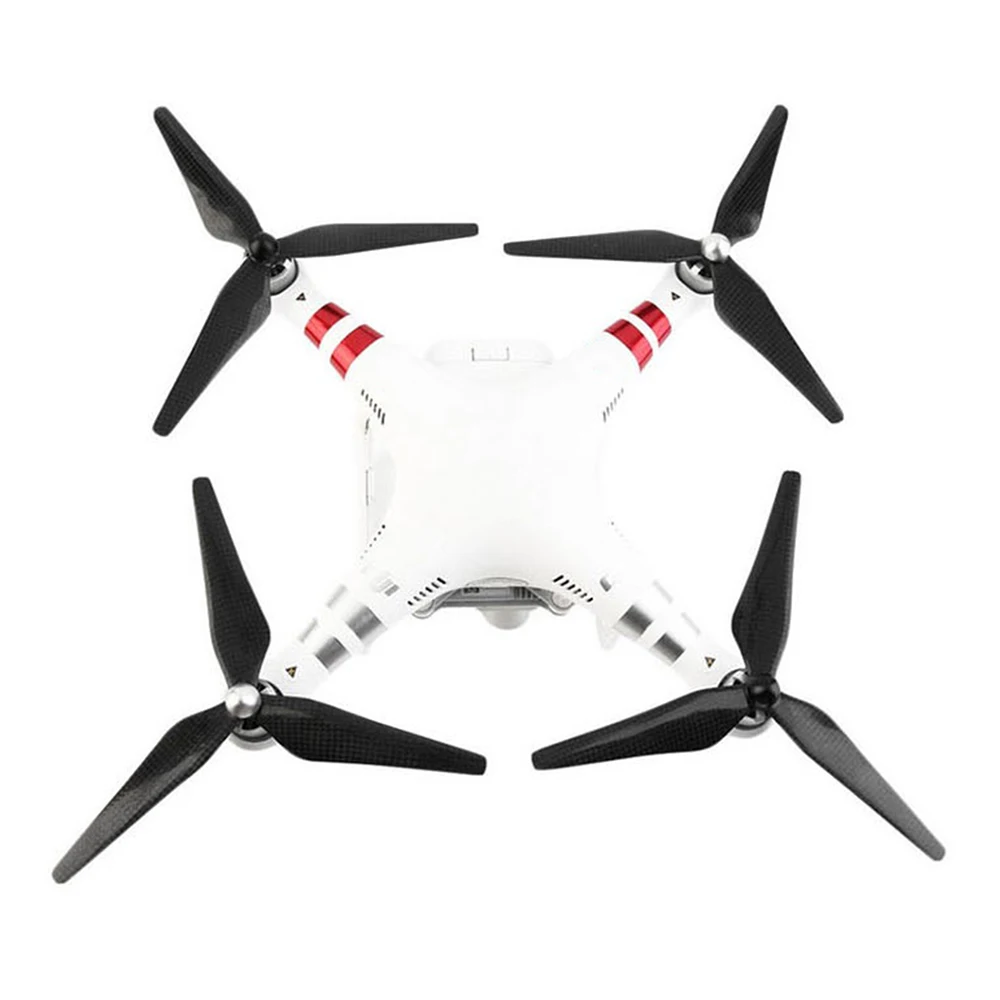 2Pcs Full Carbon Fiber propellers 9450 self-locking Foldable propeller Low Noise blade prop for DJI Phantom 2 3 | Электроника