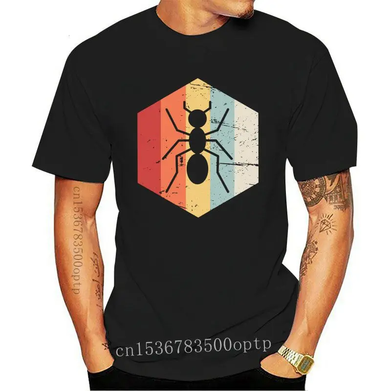 

Funny Men t shirt Women novelty tshirt Retro Ant T-Shirt