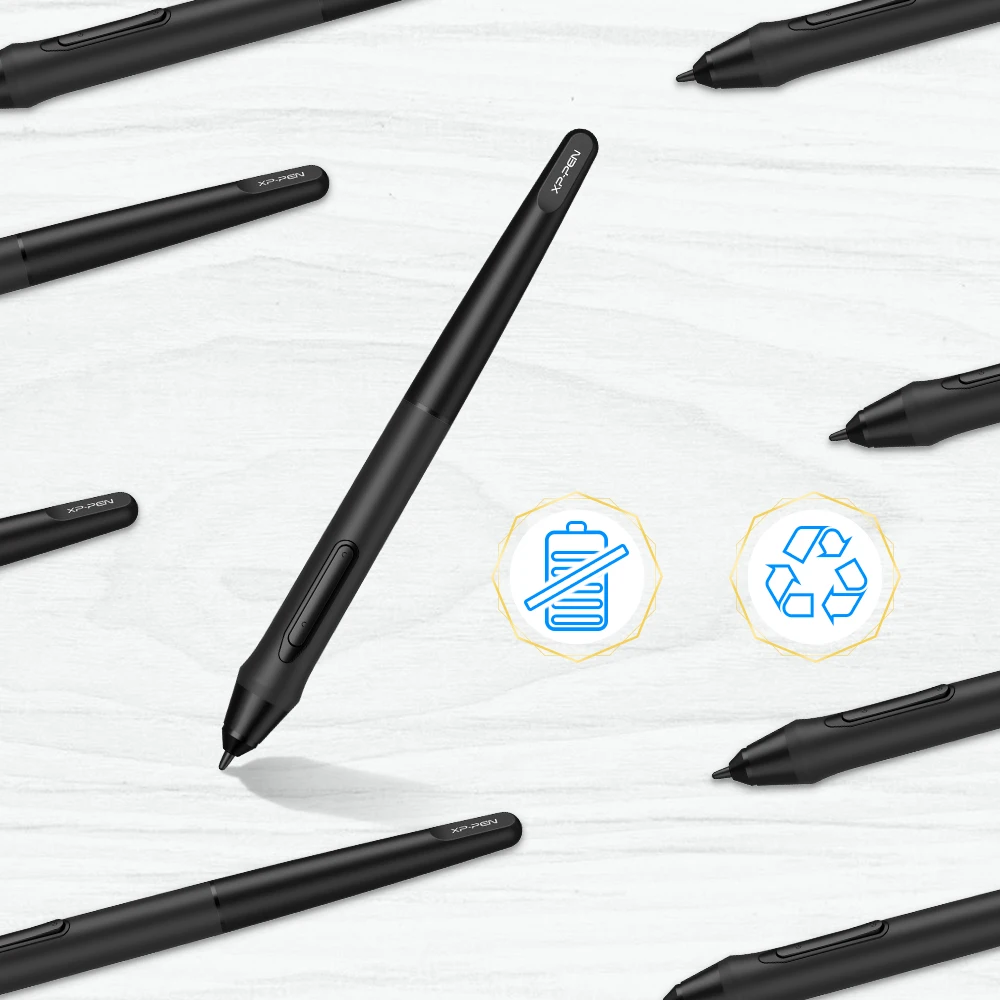Стилус XP Pen P05 для Star G640S Deco 03 Artist 13.3V2 15 6 01 V2 и 8 x сменных наконечников|Цифровые