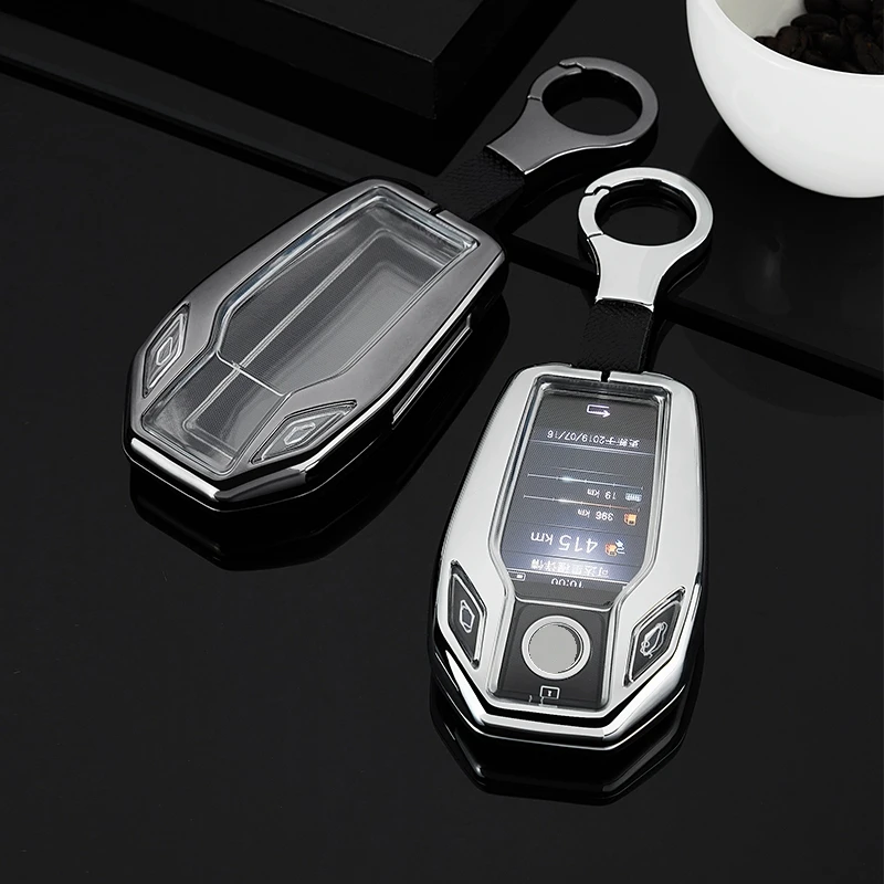 Автомобильный металлический чехол для ключей держатель крышки BMW 2018 730i 740i 750i 7 Series