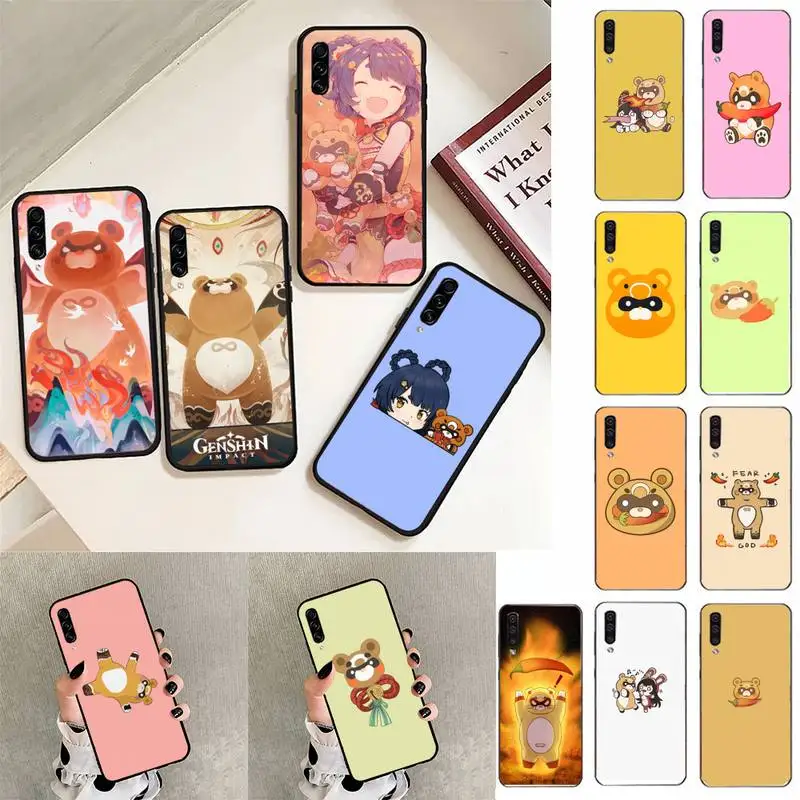 

YNDFCNB Guoba Xiangling Marchosius Genshin Impact Phone Case For Samsung Galaxy A30 A20 S20 A50S A30S A71 A10S A6 plus Fundas