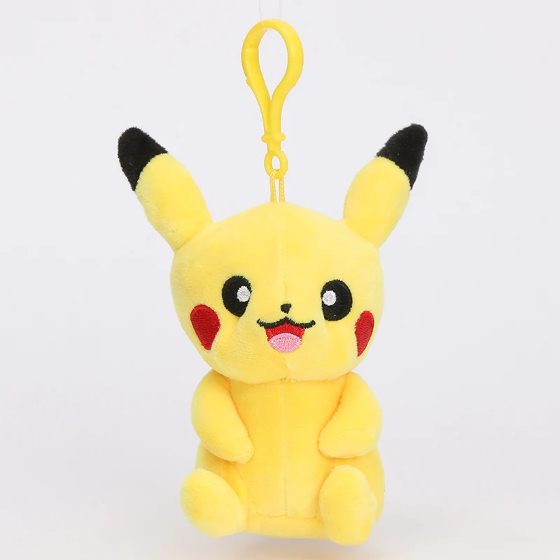 Takara Tomy Pokemon подлинный Пикачу плюшевый кулон в форме куклы Charmander Jigglypuff Bulbasaur животные куклы игрушки для детей