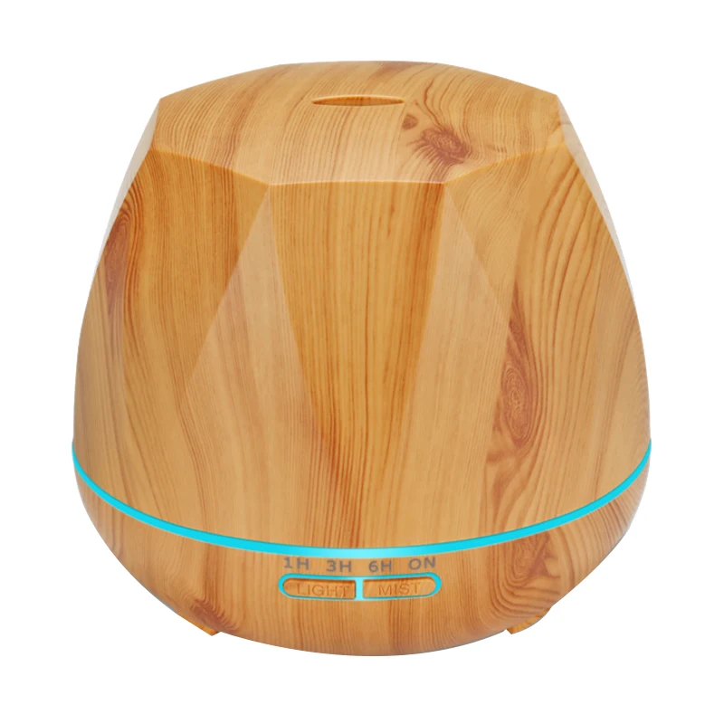 

550ML Remote Control Air Humidifier Essential Diffuser Humidificador Mist Maker LED Aroma Diffuser Aromatherapy(EU Plug)