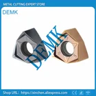 10 шт. WNMU080608 -GM быстрой подачей двухсторонняя сверхмощная фреза твёрдые сплавы вставка экономически эффективным шестигранный вставка