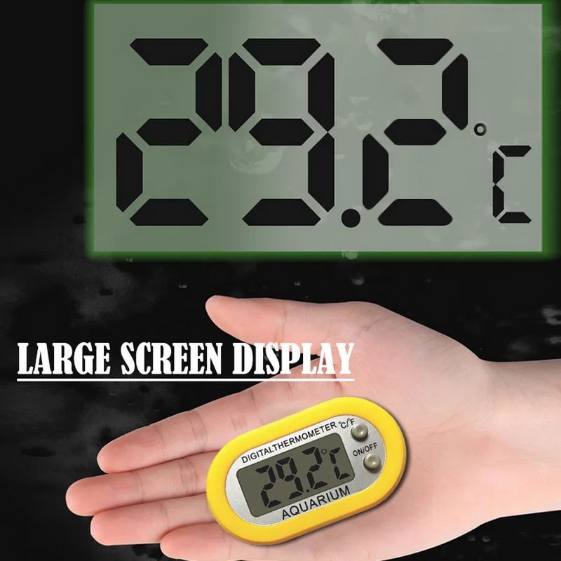 Цифровой аквариумный термометр для аквариума Террариум воды температурный