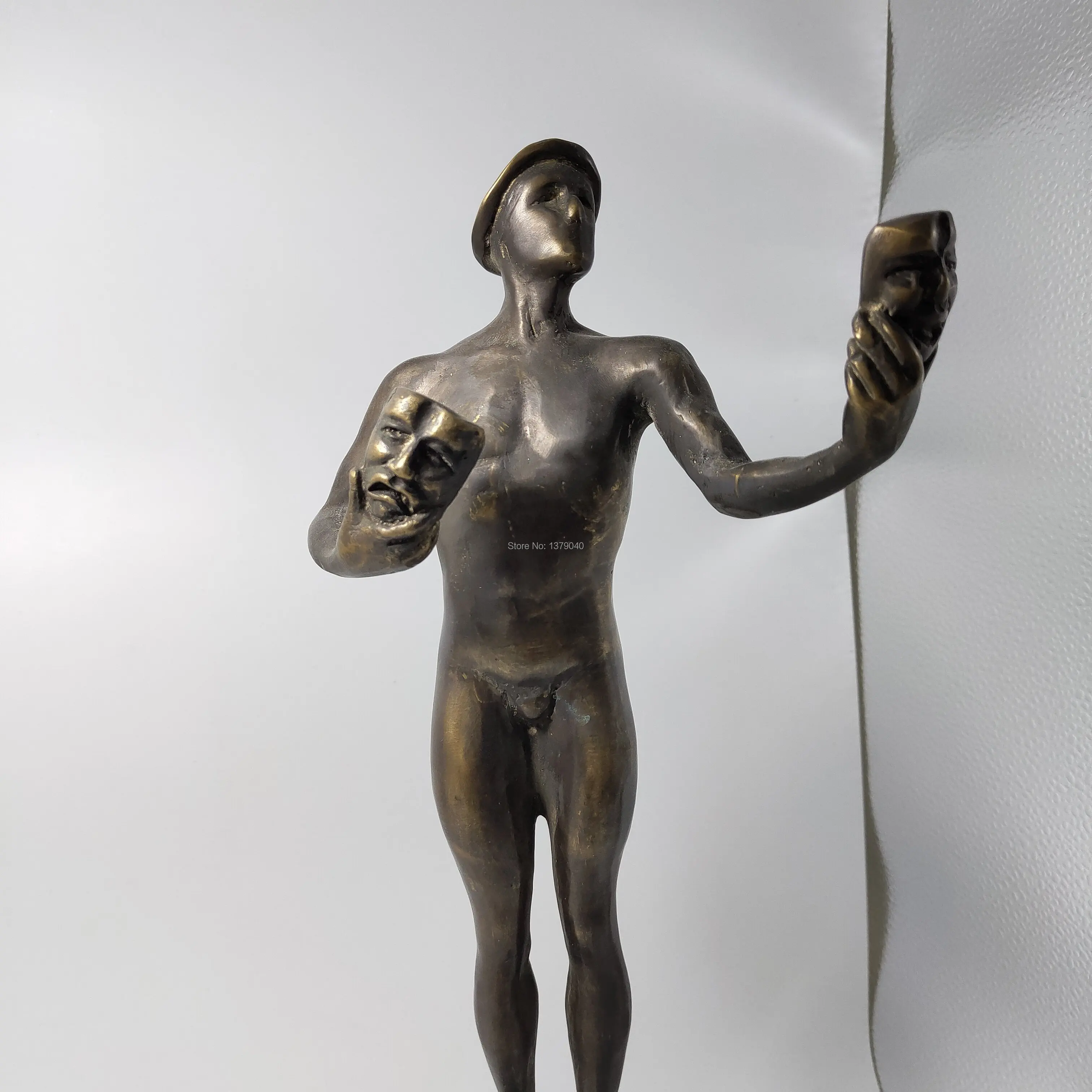 Металлическая латунная награда Гильдии киноактеров 1:1 награды реплики гильдии