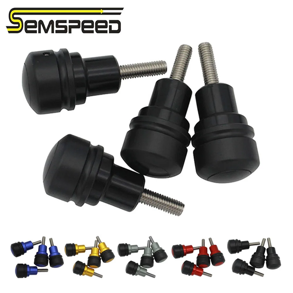SEMSPEED мотоцикл M6 переднее крыло Вилка протектор Рамка слайдер болт 6 мм для Black Spirit