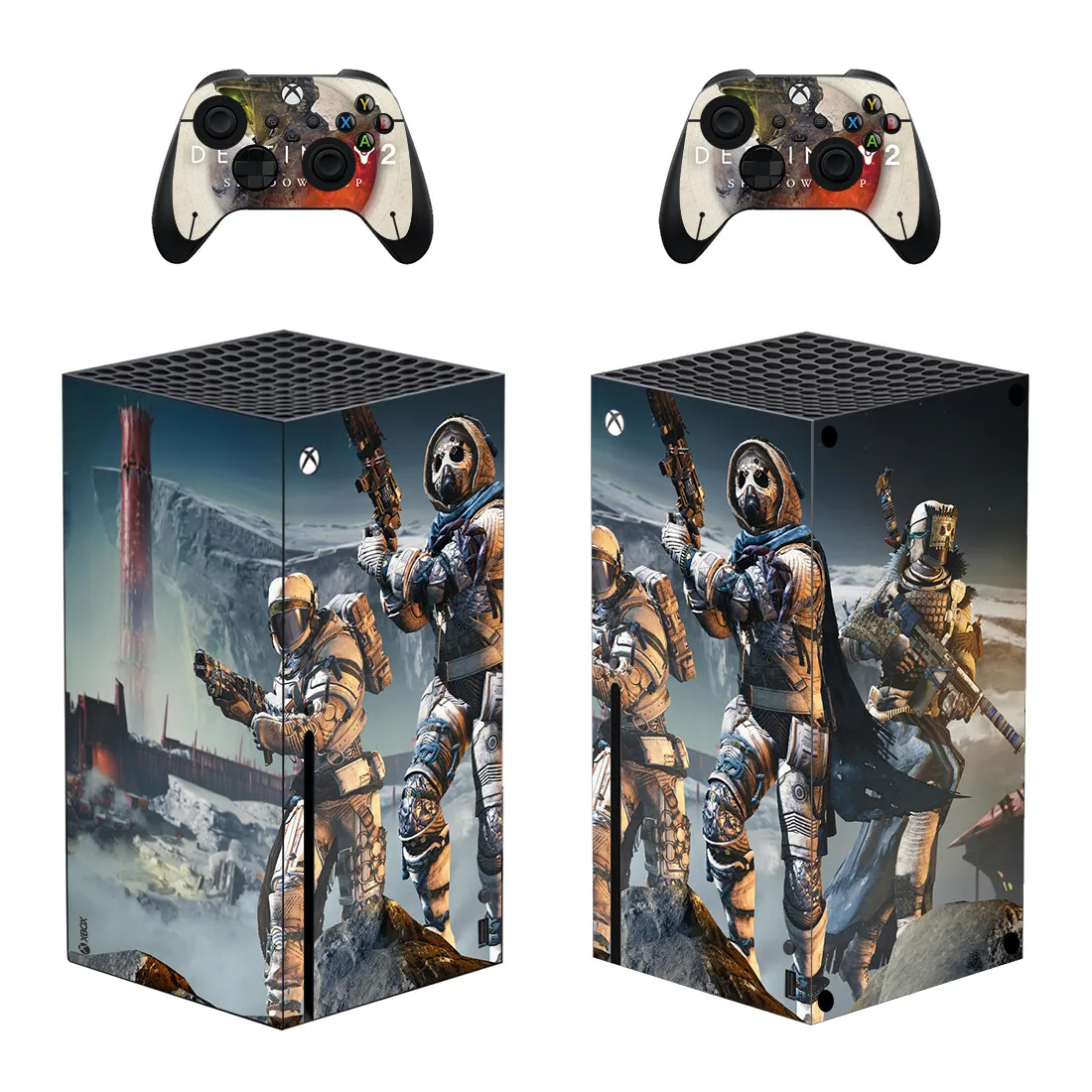 Игра Destiny кожи Стикеры наклейка чехол для Xbox серии X Slim консоли и 2 контроллера