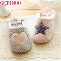 women home slippers warm winter cute indoor house shoes bedroom room for guests adults girls ladies pink soft bottom flats