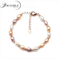 real natural freshwater pearl bracelet for womenfashion adjustable femme bracelet with pearl party gift