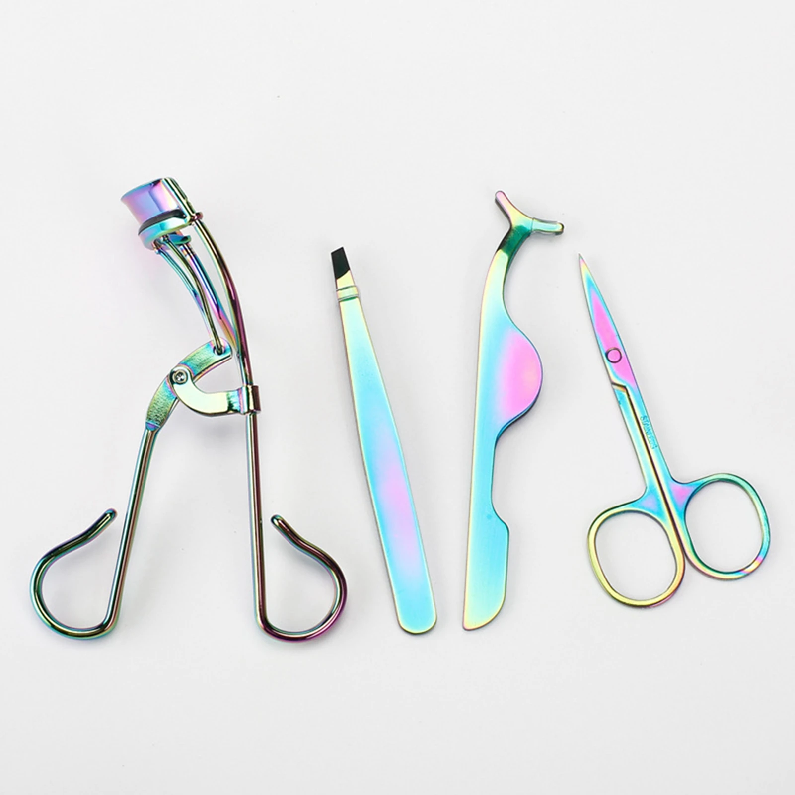 

Professional Stainless Steel Portable Eye Lashes Kit Long-lasting Eyelash Curler Cosmetic Makeup Tools Accessories For Women