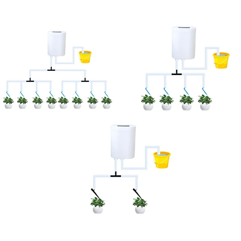

Self Watering Drip Spikes Slow Release Control Valve Switch Automatic Plant Irrigation System for Indoor Vacation Plant