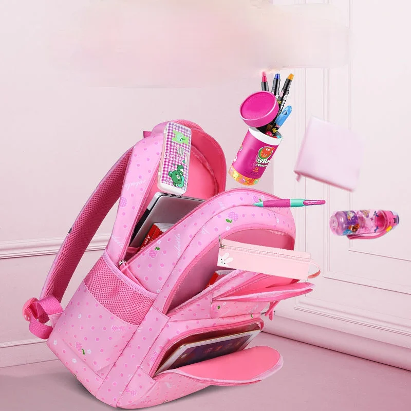 

waterproof Children School Bags Girls Kids Primary school backpack baby princess Kindergarten schoolbag kids Mochila Infantil