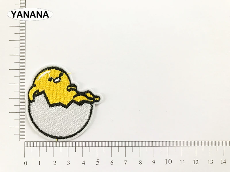 Патч в виде яйца вышитые патчи для одежды утюга на одежде регулируемые полосы |