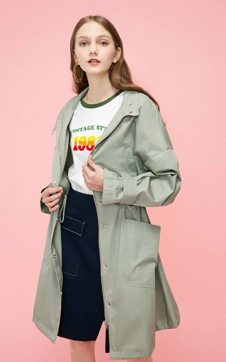 Vero Moda женский плащ свободного кроя с принтом граффити | 319121532