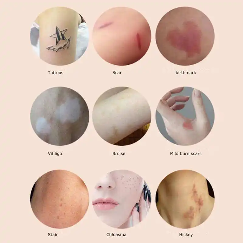 

2pcs Tattoo Cover Cream Mixing Color Scar Waterproof Concealer Body Vitiligo Acne Cover