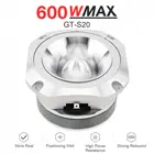 4-дюймовый Алюминиевый цилиндрический твитер, 600 Вт, 6 Ом, 12 В, с конденсатором, модифицированный для автомобилей