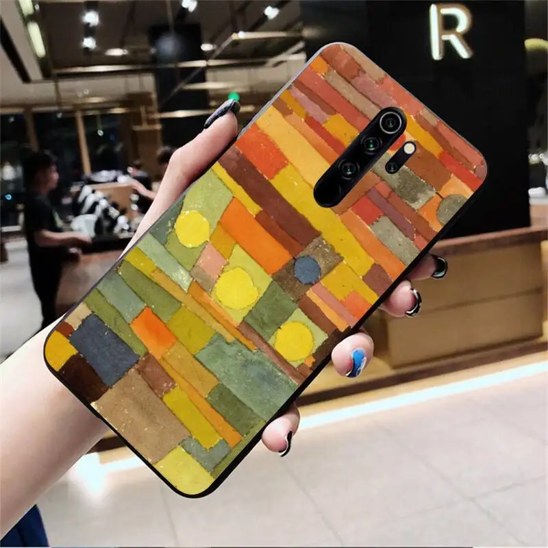 Чехол для телефона из мягкого силикона и ТПУ с рисунком пола клея Redmi Note 8 8A 8T 7 6 6A 5