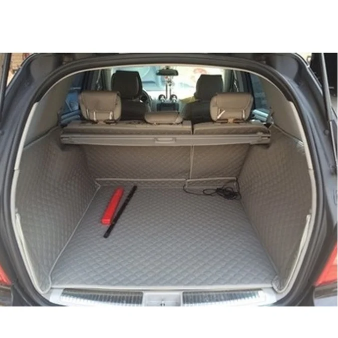 Good mats! Special trunk mats for Mercedes Benz ML W164 2011-2006 waterproof durable cargo liner mats boot carpets