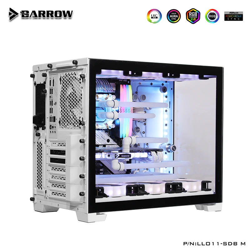 BARROW Distro plate для LianLi Lianli O11 MINI чехол дефлектор водной дорожки с водяным охлаждением