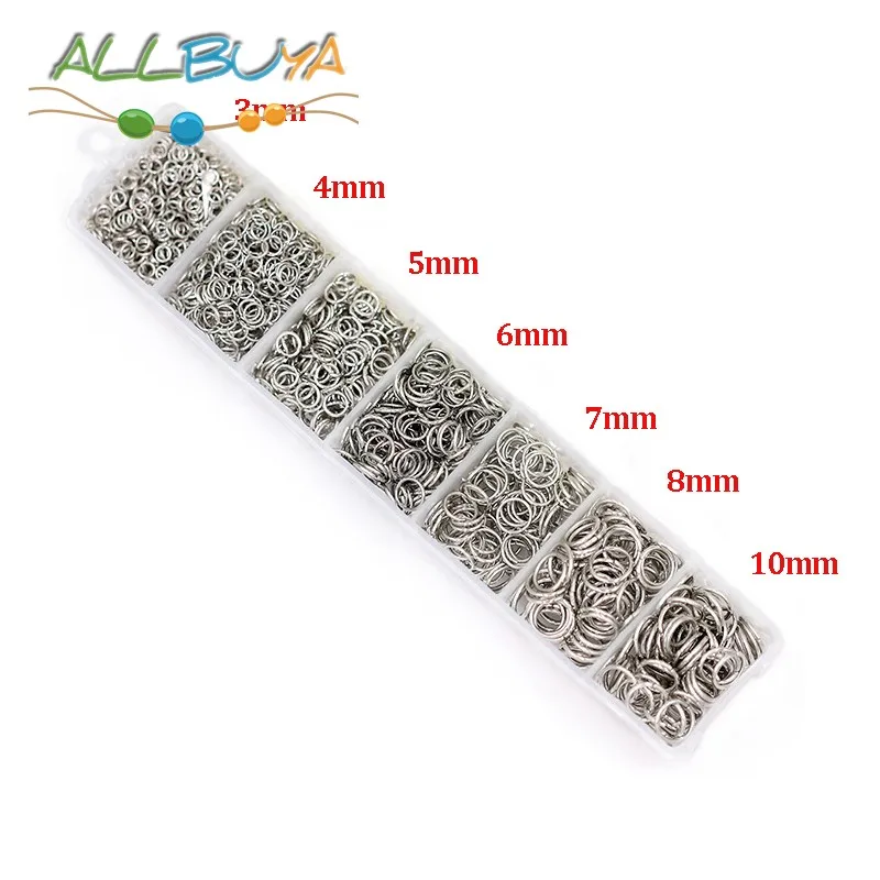 Золотистые открытые соединительные кольца для обжима бусин изготовление