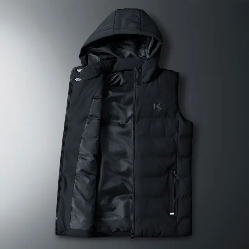 6 видов стилей мужской жилет для рыбалки 5XL 6XL 7XL 8XL максимальная грудь 148 см Новинка осень зима жилет с капюшоном