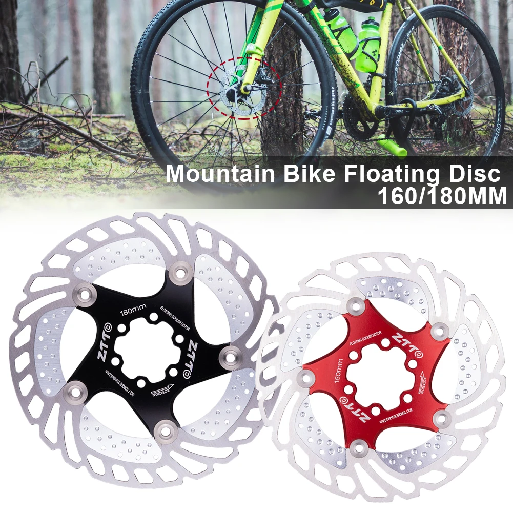 

Bicycle Brake Cooling Disc Floating Ice Rotor For MTB Gravel Road Bike 203mm 180mm 160mm 140mm Cool Down Rotor vs RT99 RT86