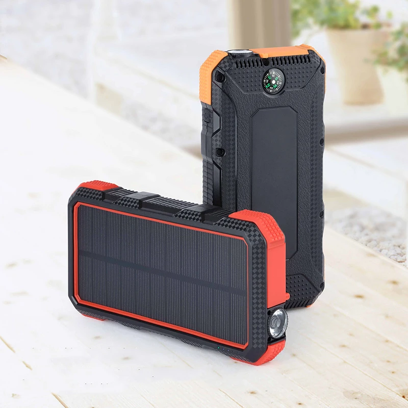 

Внешний аккумулятор на солнечной батарее, 18 Вт, 24000 мАч