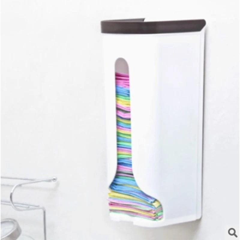 Коробка для хранения мешок кухонного мусора коробка товаров дома Настенная