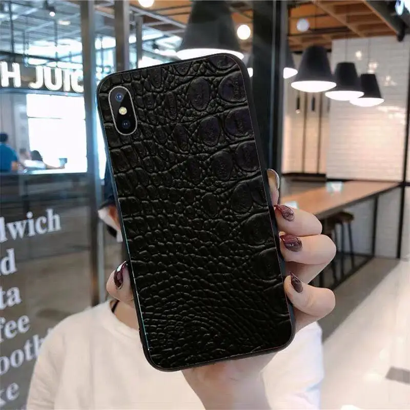 

crocodile leather Phone Case for iPhone 11 12 pro XS MAX 8 7 6 6S Plus X 5S SE 2020 mini