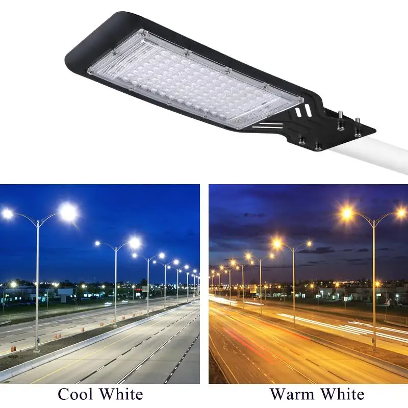 

2 PACK LED Street Light 220V IP65 Waterproof Outdoor Lighting Street Light 100W Garden Light park Street wall lamp